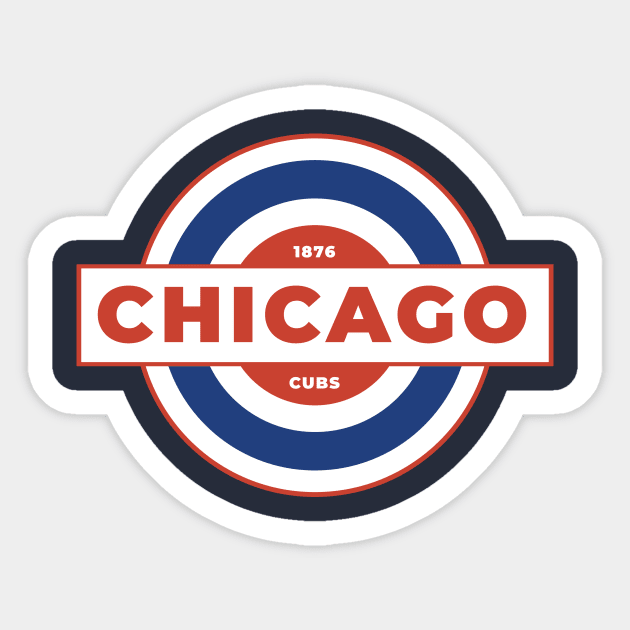 cubs baseball Sticker by GS